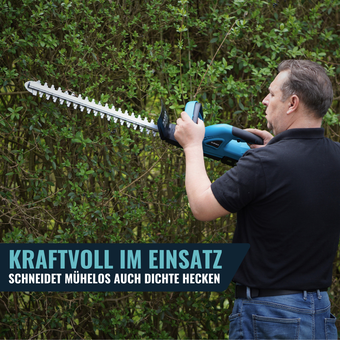 GJEMAX AKKU-HECKENSCHERE 18V | 52 CM